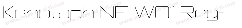 Kenotaph NF W01 Reg字体转换